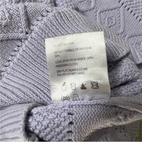 SEVEN WONDERS Rose Knit Dress in Lilac Purple Size XS - Picture 9 of 14